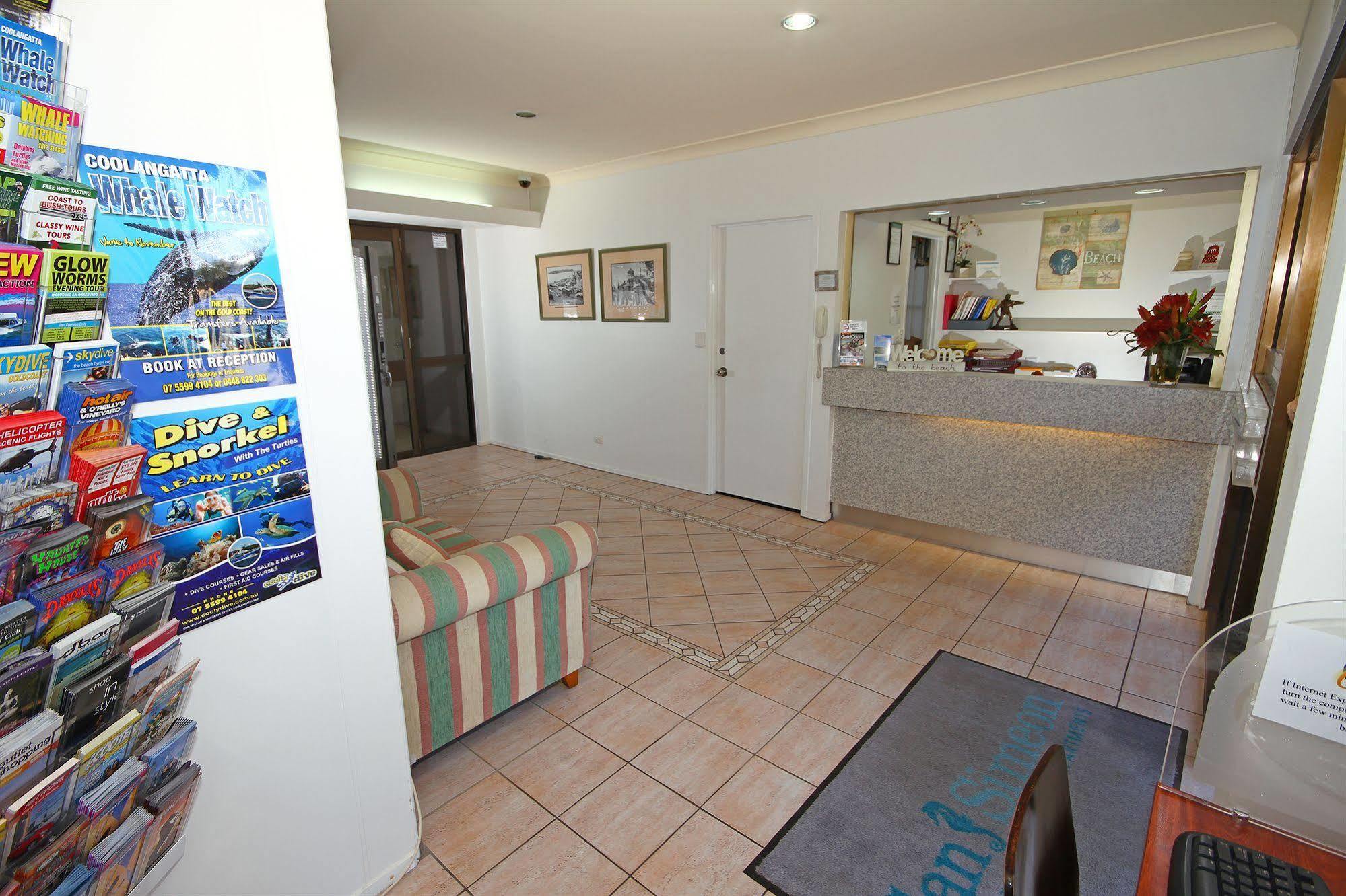 San Simeon Beachfront Apartments Tugun Gold Coast Eksteriør bilde